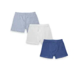 Kiddopanti Kids Multicolor Solid Boxer Shorts (Pack Of 3)-picture-19