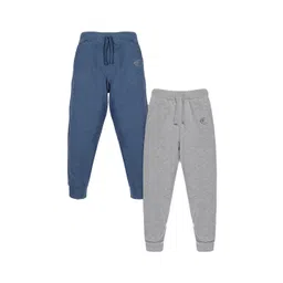 KiddoPanti Kids Pack Of 2 Pure Cotton Joggers-picture-38