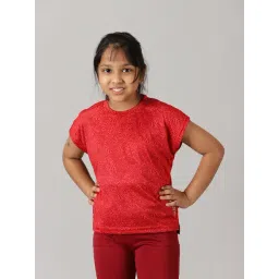 Kiddopanti Kids Red Printed T-Shirt-image-31