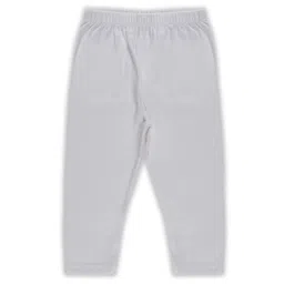 Kiddopanti Solid Capri Legging - White-picture-27