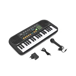 KiddyBuddy CANTO 37 Keys Piano HL-50 with Recording & Mic Toy - Black-picture-22