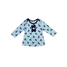 KIDEEZGUILD Girls Cotton Printed A-Line Dress-picture-39