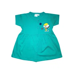 KIDEEZGUILD Girls Printed Cotton Fit & Flare Dress-picture-51