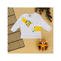 Kidloo Kids Printed Extended Sleeves T-shirt-picture-55