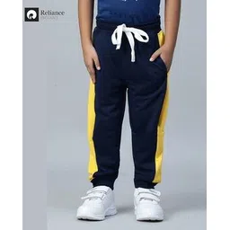 kidlyboo Boys Joggers with Contrast Panels-picture-45