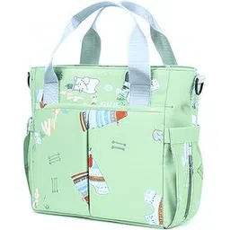 kidonex Compact Baby Diaper Tote Bag with Tissue Dispenser Nappy Changing Mummy Hand Bag-picture-26