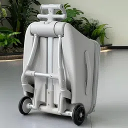 kidopanti Cabin Suitcase (27.8 inch) 2 Wheels - sutecase - Silver-picture-12