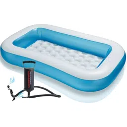 kidoyz 5.5ft Portable Inflatable & Foldable Kids Swimming Pool with Air Pump-picture-37