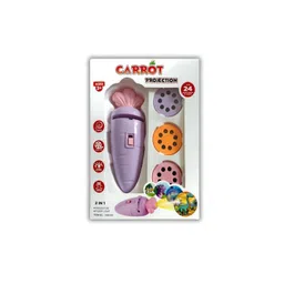 Kidoyz Kids 2In1 Carrot Shape Flashlight Projector Toys-picture-28