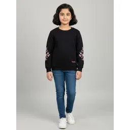 kidoz Girls Embroidered Sweatshirt-picture-14