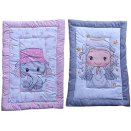 kidrop kidropnewbourn babyGodari,Sleeping Mattress set of 2(Multicolor)-picture-19