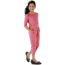 Kids Cave Girls Basic Jumpsuit image 3