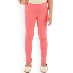 Kids Cave Girls Cotton Churidar Length Leggings-picture-37