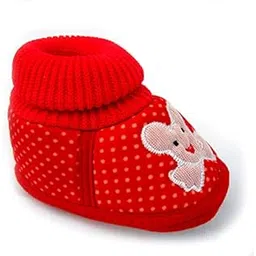kids choice Baby Shoes for Boy's and Girl's Canvas with Anti-Slip Sole (3-10 Months) (RED)-picture-17