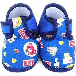 kids choice Shoes Soft Boy's and Girl's Canvas with Soft & Anti-Slip Sole (3-12 Months)-picture-43