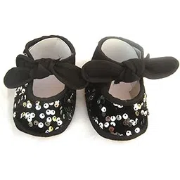 kids choice Unisex Baby Shoes for Boys & Girls, Infant Shoes for Newborn, First Walking Baby Shoes Booties (3-12 Months) Black velly-picture-22