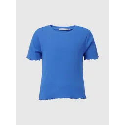 KIDS ONLY Blue Solid T-Shirt-picture-10