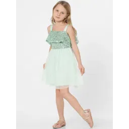 KIDS ONLY Light Green Embellished Dress image 4