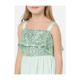 KIDS ONLY Light Green Embellished Dress image 5
