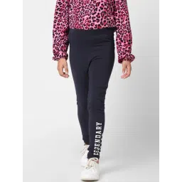 KIDS ONLY Night Sky Navy Cotton Printed Leggings-picture-23