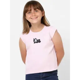 KIDS ONLY Pink Printed T-Shirt-picture-27