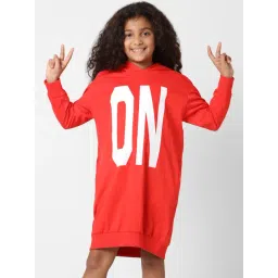 KIDS ONLY Red Printed T-shirt Dress-picture-40