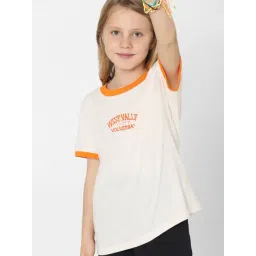 KIDS ONLY WhIte Embroidered T-Shirt-picture-27