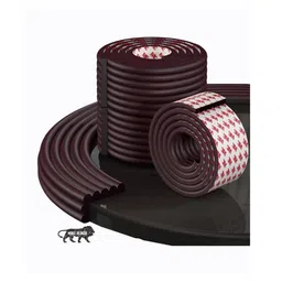 Kids Station Edge Protector for Baby Safety 2m W-Shape Rubber Guard for Sharp Edges (Brown)-picture-18