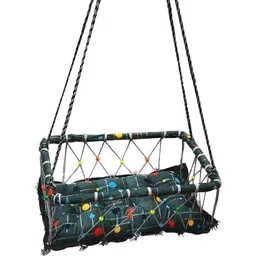 kids town Comfortable Cotton Baby Swing for Kids/Babies up to 15KG Swings-picture-13