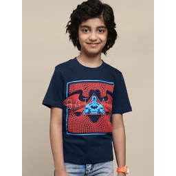 Kids Ville Boys Batman Printed Cotton T-Shirts-picture-54