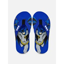 Kids Ville Boys Blue & Grey Batman Printed Rubber Thong Flip-Flops-picture-20