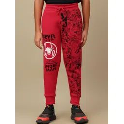 Kids Ville Boys Graphic Cotton Joggers Track Pant-picture-29