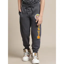 Kids Ville Boys Graphic Printed Joggers-picture-40