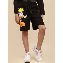 Kids Ville Boys Naruto Printed Shorts-picture-49