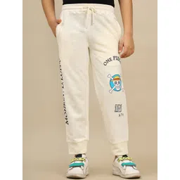 Kids Ville Boys One Piece Printed Mid Rise Joggers-picture-29