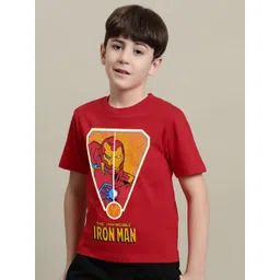 Kids Ville Boys Printed Pure Cotton Tshirt-picture-32