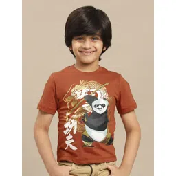 Kids Ville Boys Printed Pure Cotton Tshirts-picture-18