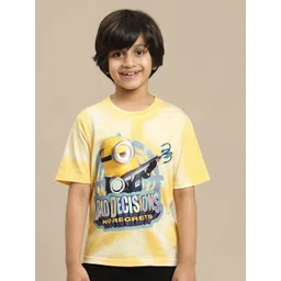 Kids Ville Boys Printed Pure Cotton Tshirts-picture-28