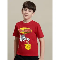 Kids Ville Boys Printed Pure Cotton Tshirts-picture-29