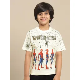 Kids Ville Boys Printed Pure Cotton Tshirts-picture-26