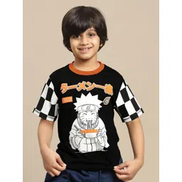 Kids Ville Boys Printed Pure Cotton Tshirts-picture-23