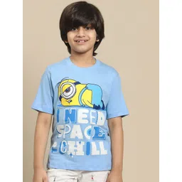 Kids Ville Boys Printed Pure Cotton Tshirts-picture-25