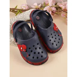 Kids Ville Boys Spider-Man Printed Sliders-picture-33