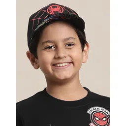 Kids Ville Boys Spiderman Printed Baseball Cap-picture-31