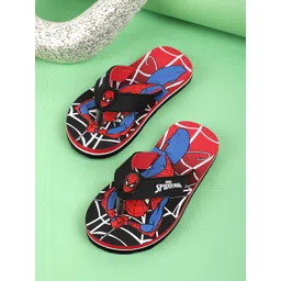 Kids Ville Boys Spiderman Printed Rubber Thong Flip Flops-picture-36
