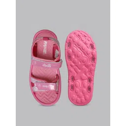 Kids Ville Girls Barbie Printed Sports Sandals image 2