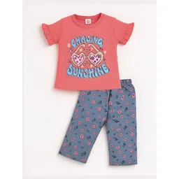 KIDSCUTE Unisex Kids Printed Top with Pyjamas-picture-38