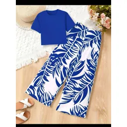 KIDSCUTE Unisex Kids T-shirt with Palazzos-picture-32