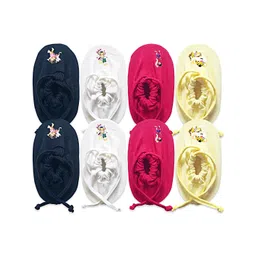 KIDSKA Kids Pack Of 4 Cotton Ankle-Length Socks-picture-51