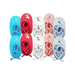 KIDSKA Kids Pack Of 5 Printed Cotton Ankle-Length Socks-picture-10